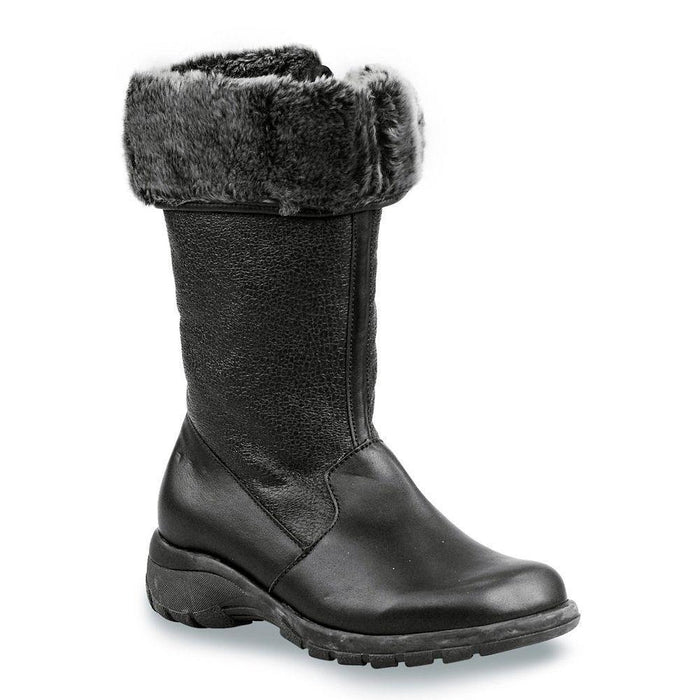 Toe Warmers Women's Shelter Black Leather - 404519205039 - Tip Top Shoes of New York