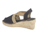 Toni Pons Women's Breda-V Black Linen - 5018293 - Tip Top Shoes of New York