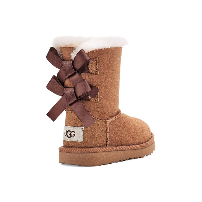 UGG Girl's Bailey Bow II Chestnut - 1066362 - Tip Top Shoes of New York