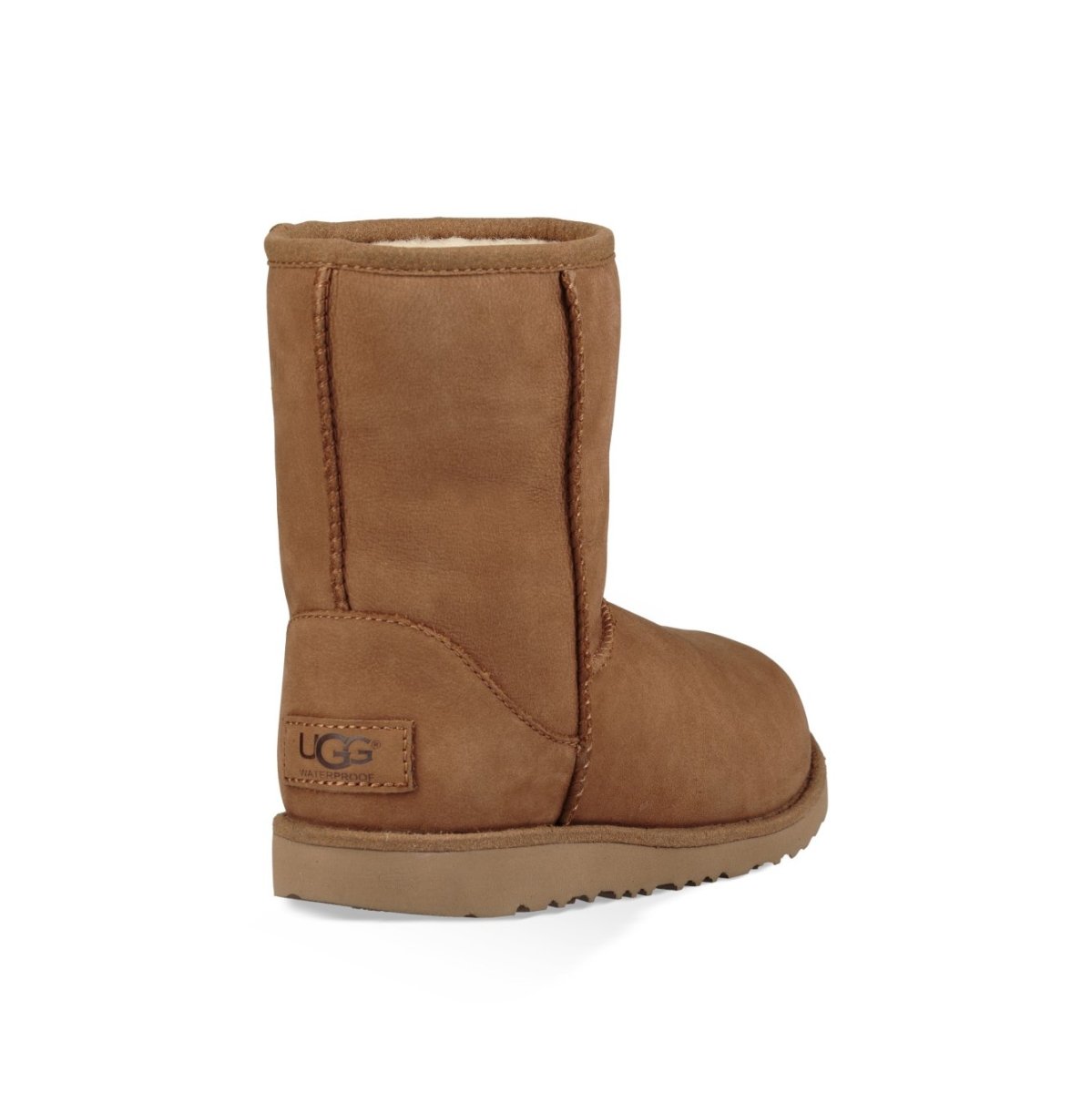靴 UGG CLASSIC SHORT II WATER PROOF UGG Girl's Classic II Short Waterproof Chestnut (Sizes 5-6) - Tip