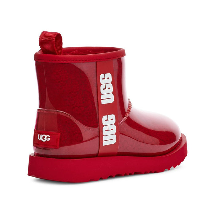 UGG Girl's Classic Mini Clear Red Waterproof - 1052321 - Tip Top Shoes of New York