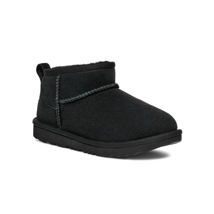 UGG Girl's Classic Ultra Mini Black - Tip Top Shoes of New York
