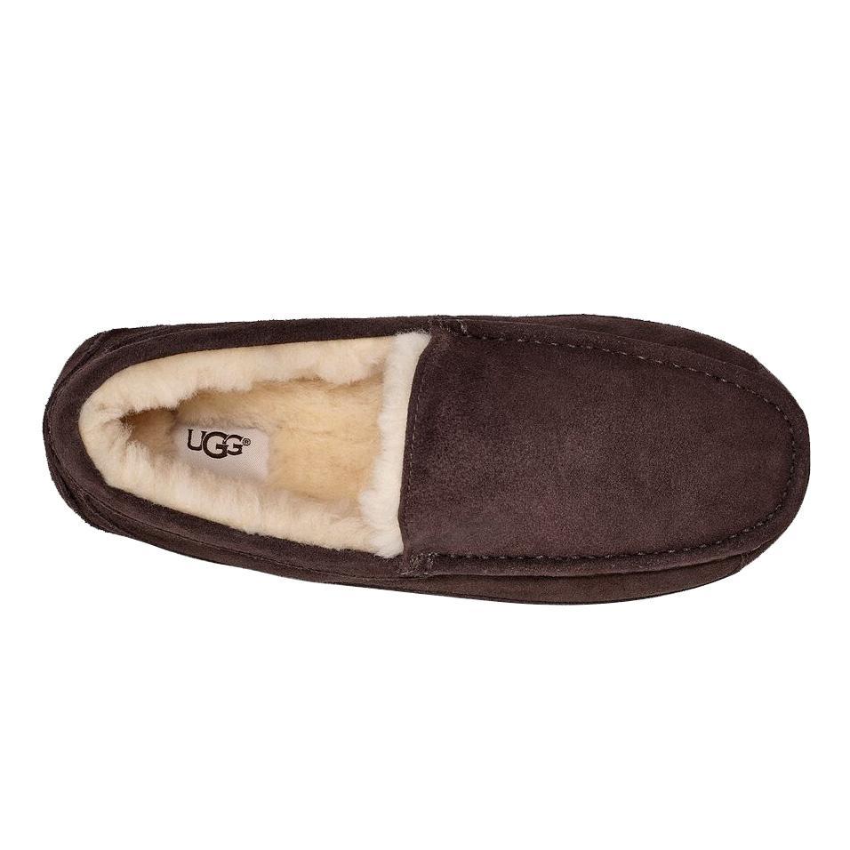 UGG ASCOT モカシン 10 フリスン UGG Men's Ascot Slipper in Chestnut