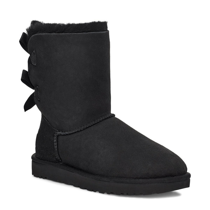 UGG Women's Bailey Bow II Black - 204764 - Tip Top Shoes of New York