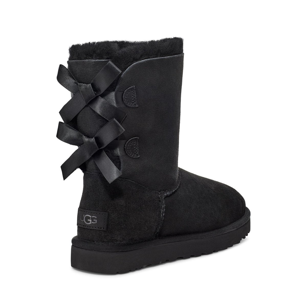 UGG Women's Bailey Bow II Black - 204764 - Tip Top Shoes of New York