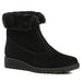 Valdini Women's Sabra Waterproof Black Suede - 857779 - Tip Top Shoes of New York
