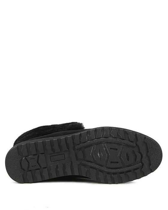 Valdini Women's Sabra Waterproof Black Suede - 857779 - Tip Top Shoes of New York