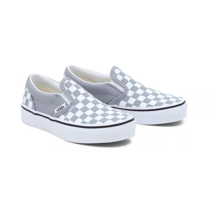 Vans PS (Preschool) Classic Slip On Grey/White Checkerboard - 1072260 - Tip Top Shoes of New York