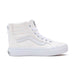 Vans PS (Preschool) SK8-Hi White Glitter - 1072183 - Tip Top Shoes of New York