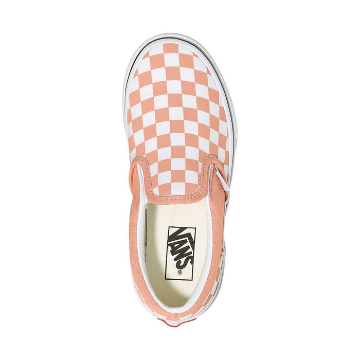 Vans PS (Preschool) Slip On Sun Baked/White Checkerboard - 1072194 - Tip Top Shoes of New York
