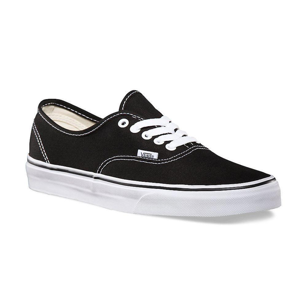 Vans Unisex Authentic Black Canvas - 407246601020 - Tip Top Shoes of New York