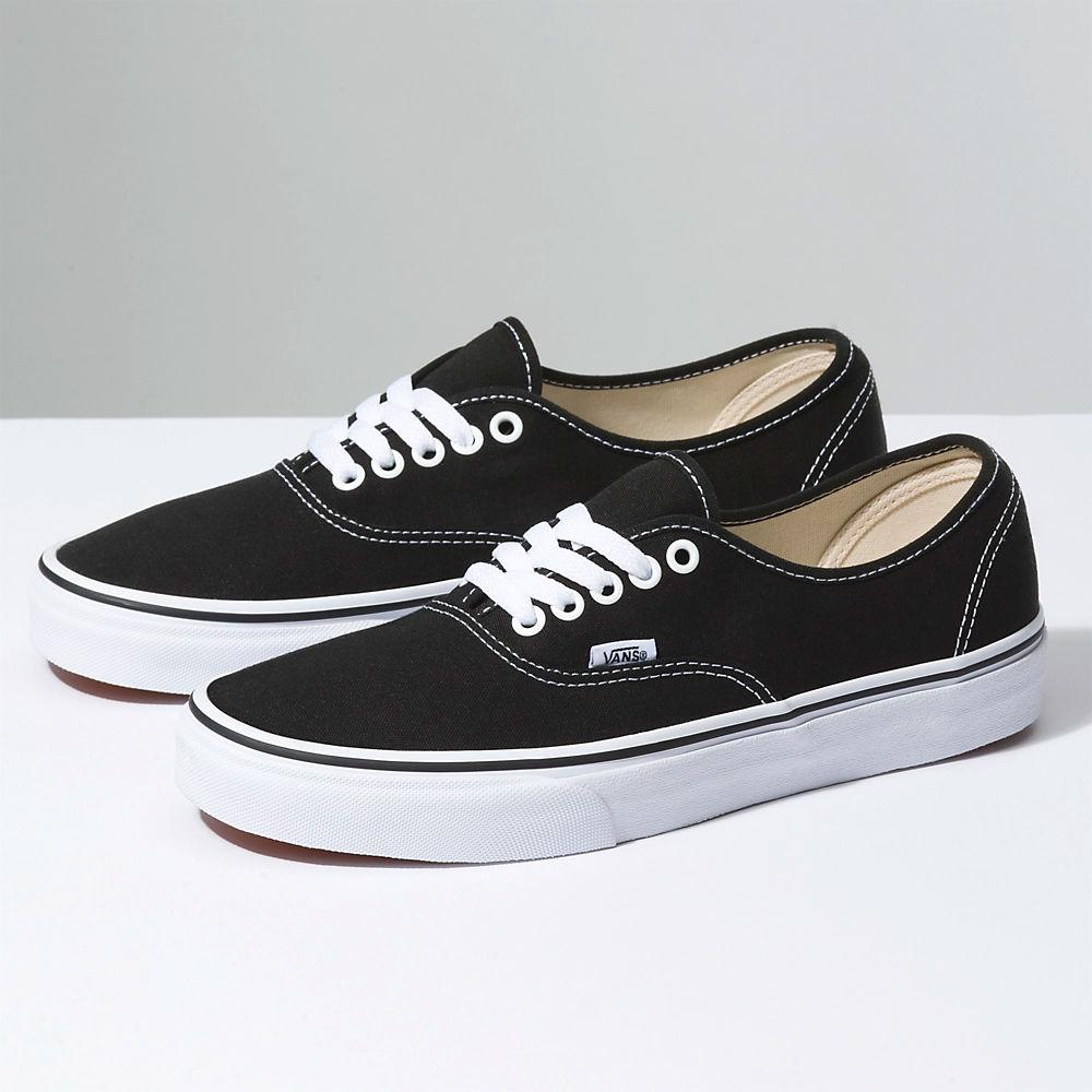 Vans Unisex Authentic Black Canvas - 407246601020 - Tip Top Shoes of New York