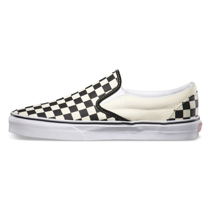 Vans Unisex Checkerboard Slip-On Black/Off White - 422856 - Tip Top Shoes of New York