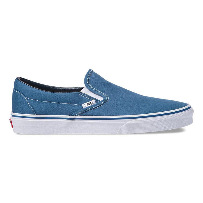 Vans Unisex Classic Slip On Navy Canvas - 407895401026 - Tip Top Shoes of New York