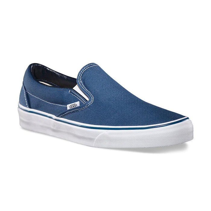 Vans Unisex Classic Slip On Navy Canvas - 407895402023 - Tip Top Shoes of New York