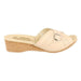 Worishofer Women's 251 Slide Opal Bone - 400149401018 - Tip Top Shoes of New York