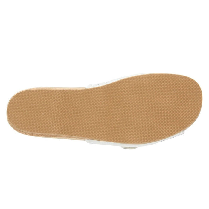 Worishofer Women's 251 Slide White Leather - Tip Top Shoes of New York