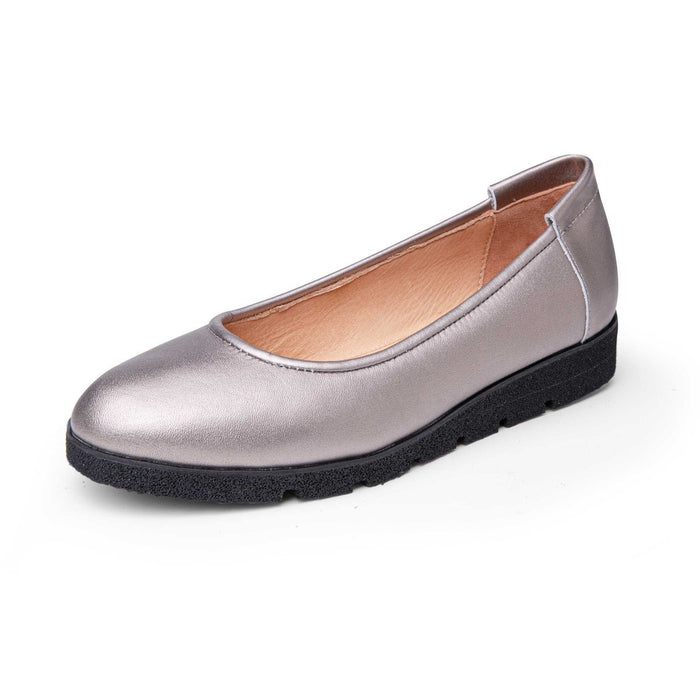Yes Women's Lucky Pewter Leather - 3014893 - Tip Top Shoes of New York