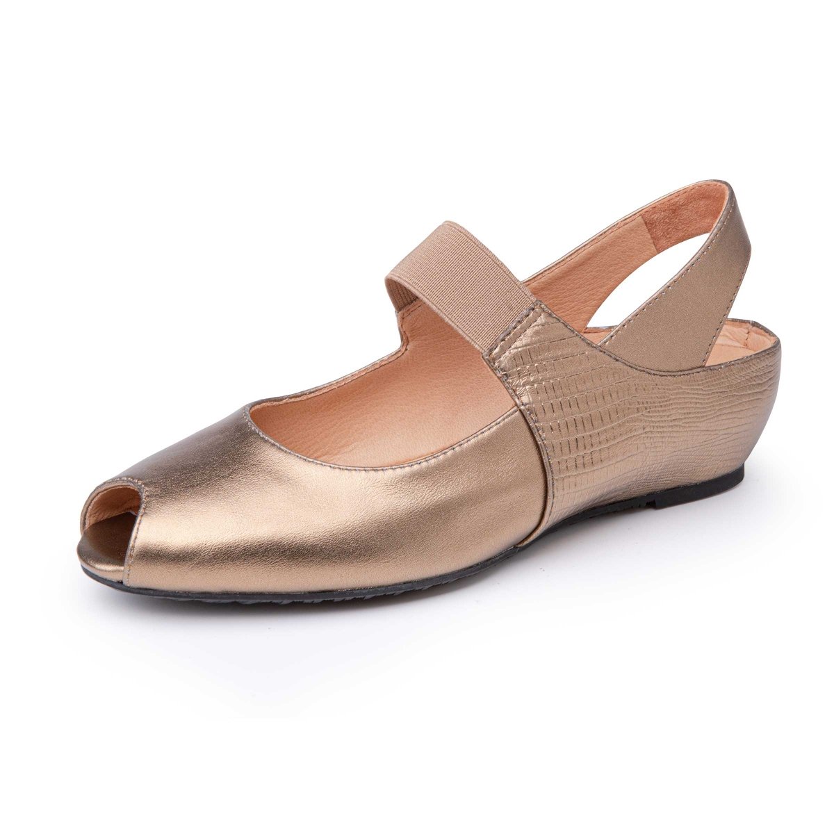 Yes Women's Paula Bronze Metallic - 3014798 - Tip Top Shoes of New York