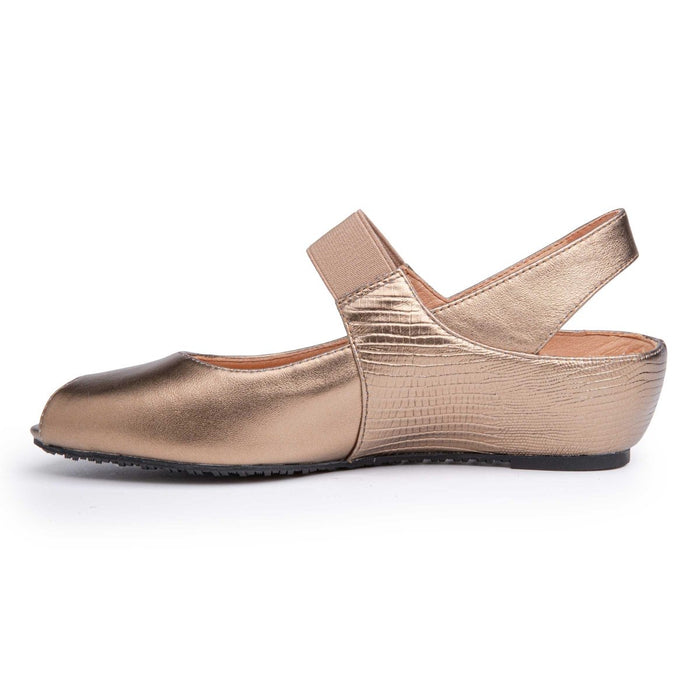 Yes Women's Paula Bronze Metallic - 3014798 - Tip Top Shoes of New York