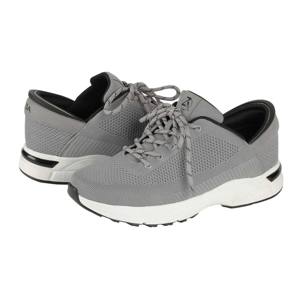 Zeba Men's Stone Grey Fabric Sneaker - Tip Top Shoes of New York