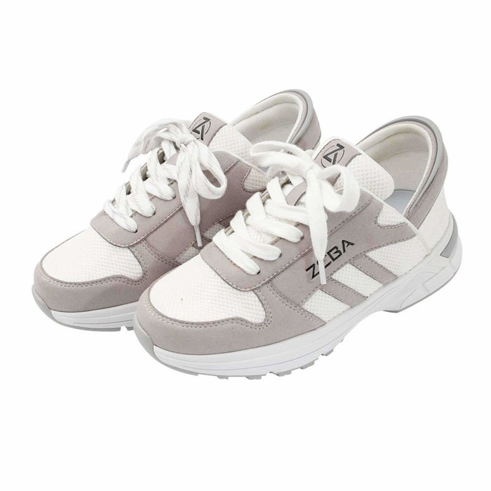Zeba Women's White/Sand Sneaker - 998487 - Tip Top Shoes of New York